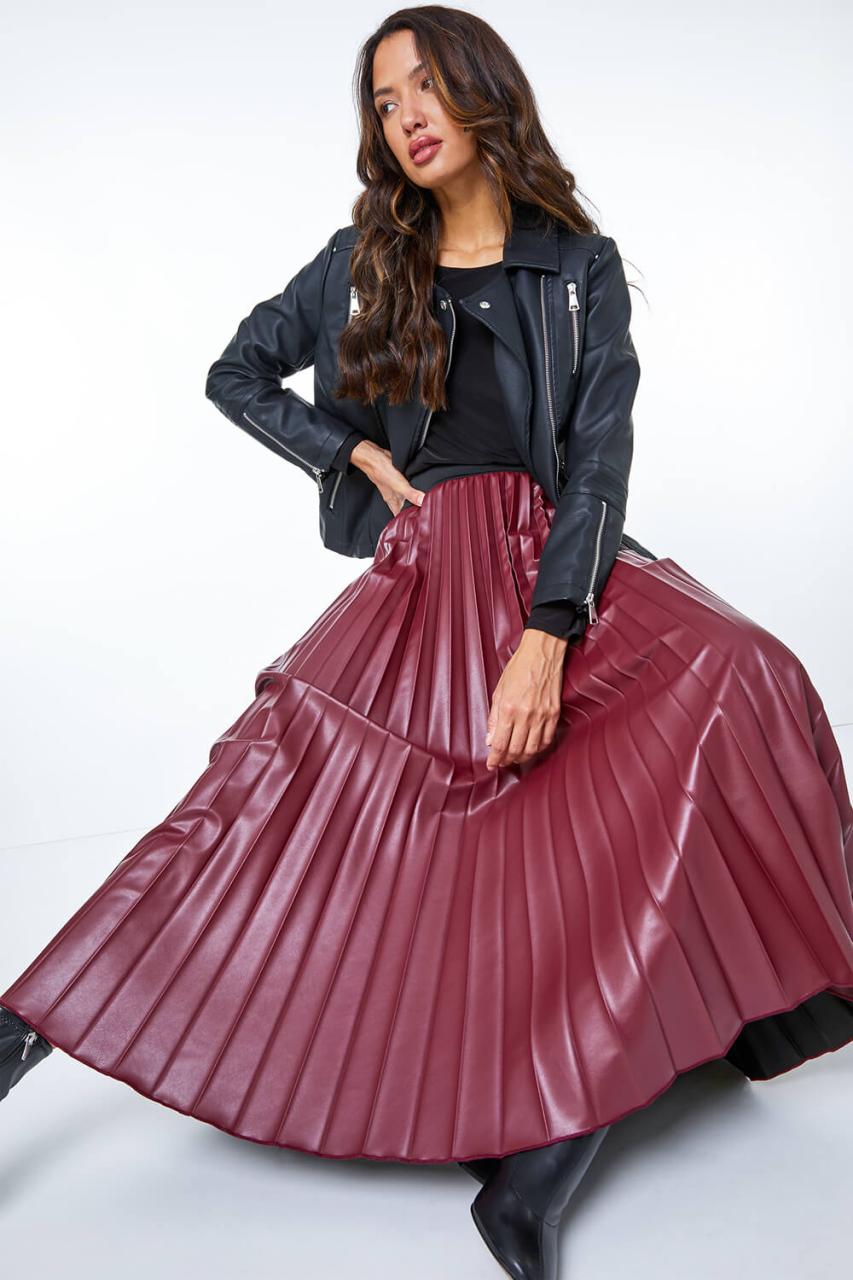 Skirt Daun Teratai Kering Pada Senja